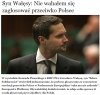 Syn Wałęsy: Nie wahałem się
