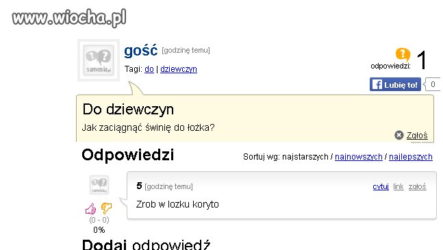 Jak zaciągnąć świnie do łóżka? 