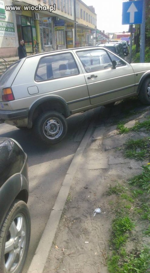Mistrz parkowania...