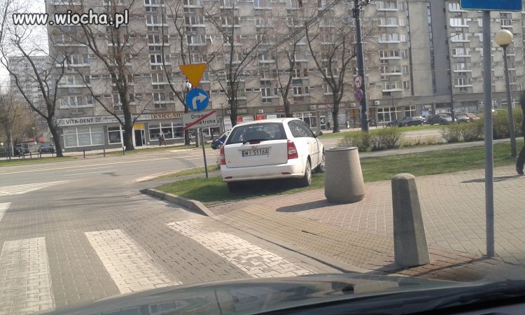Parkowanie na trawniku