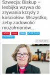 Biskup wzywa do zrywania krzyży z kościołów  