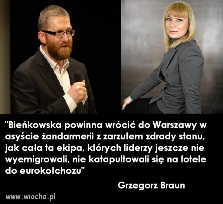 Pan Grzegorz Braun ma dużo racji ...