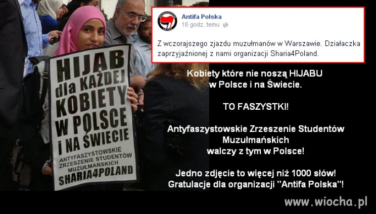 Kobiety słyszycie, musicie ubierać hijab, 