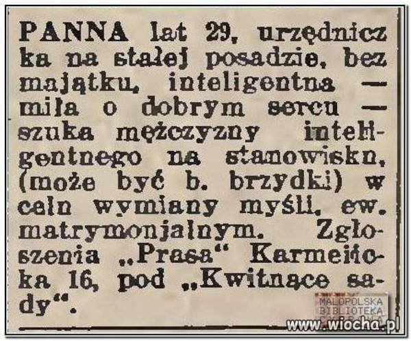 W celu wymiany myśli...