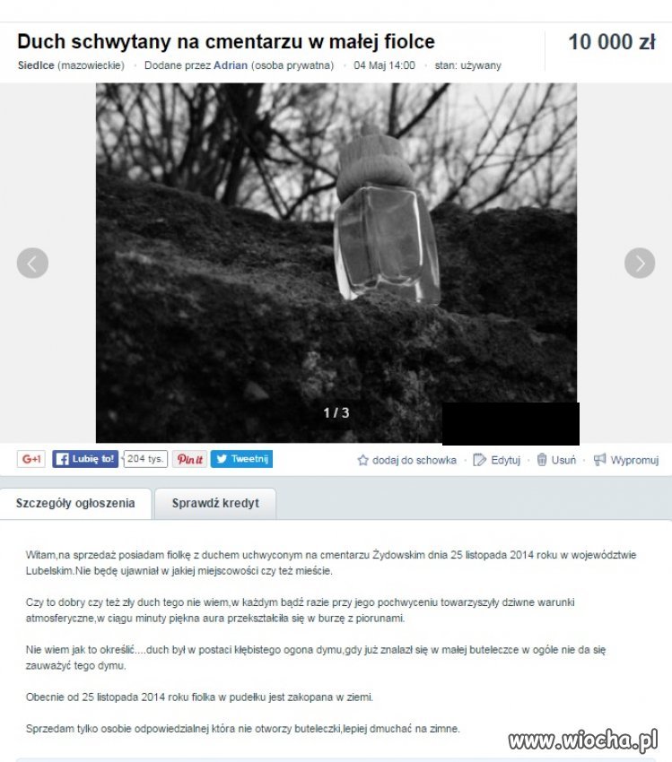 A jednak duchy istnieją... 