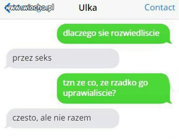 Wszystko przez seks