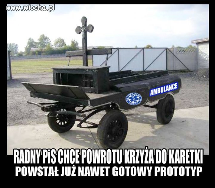 Kościelni zaprojektowali nowy model karetki 