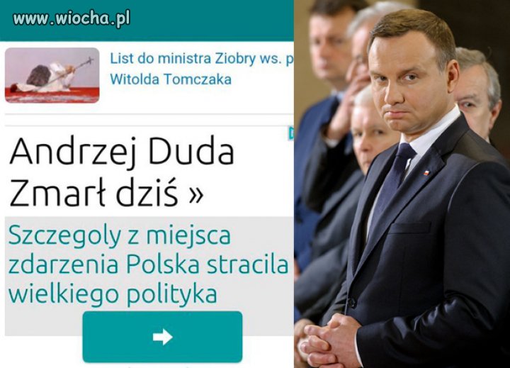 Rosjanie uśmiercili Andrzeja Dudę