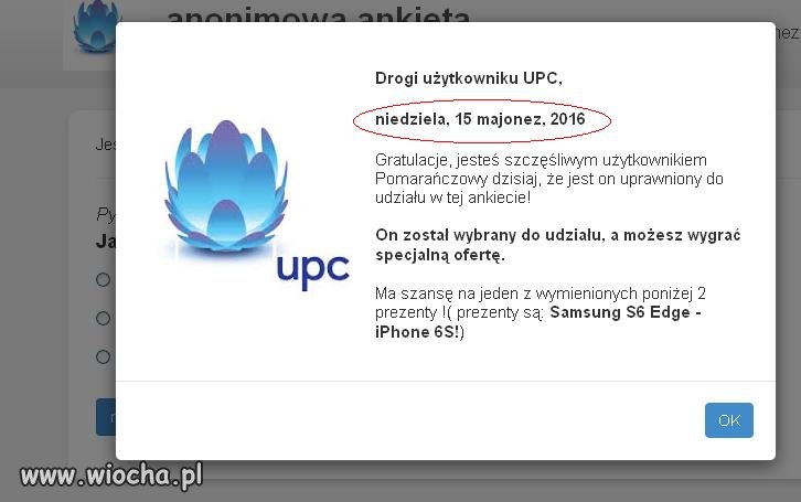 Nowy miesiąc z UPC