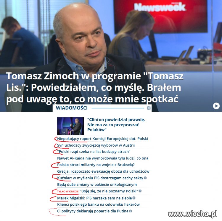 Propaganda anty Polska na całego w POnecie.