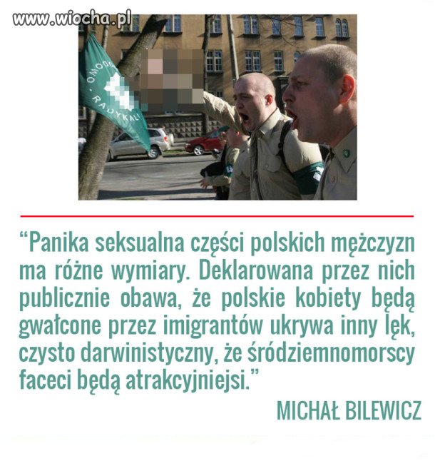 No to Bilewicz ... "popłynąłeś"