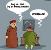 Typowa kościelna baba 