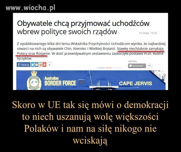 Przynajmniej w jednej sprawie Polacy są zgodni.
