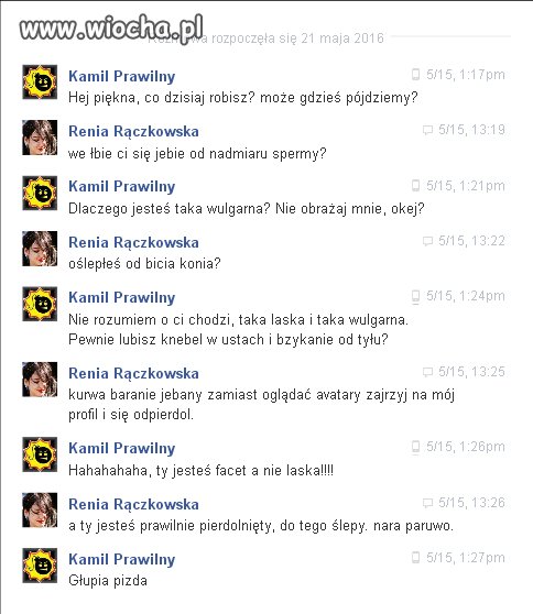 Ciężkie jest życie internetowego podrywacza