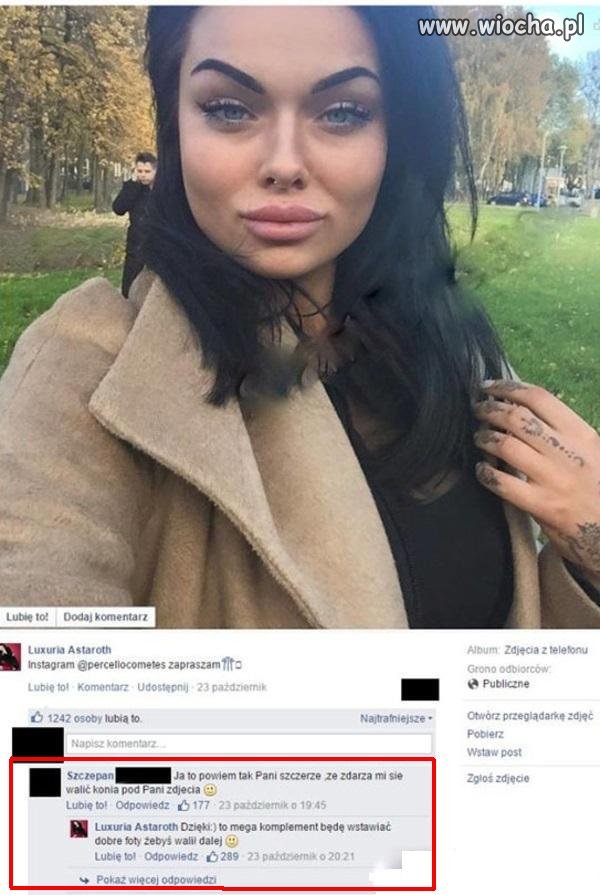 No czasem szczerość popłaca...