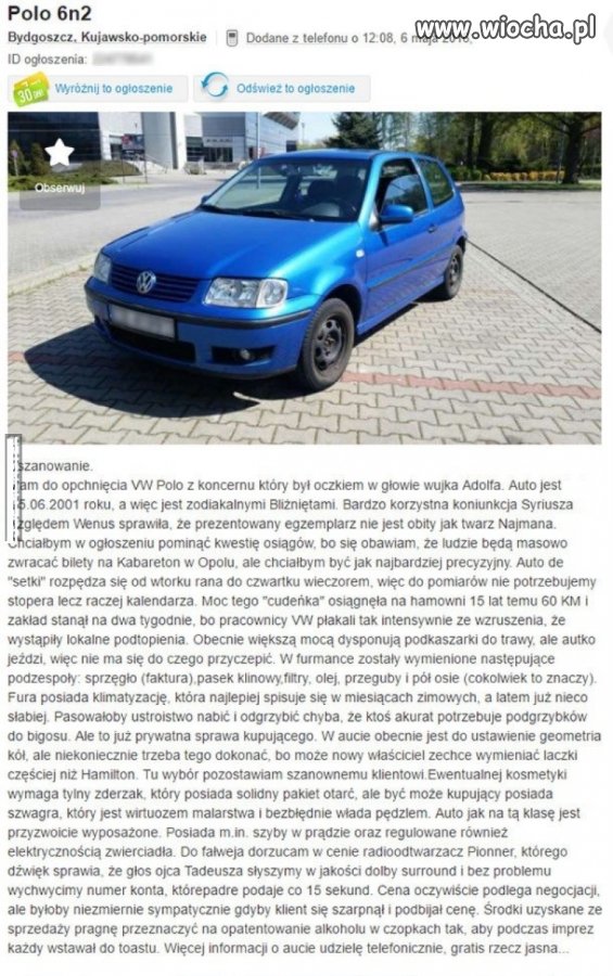Polo sprzedam