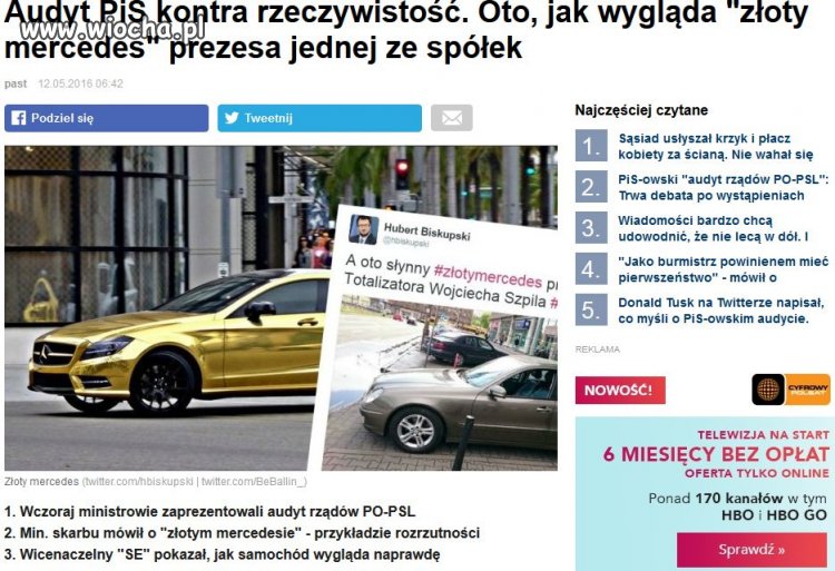 Prawda wg PiS vs. rzeczywistość