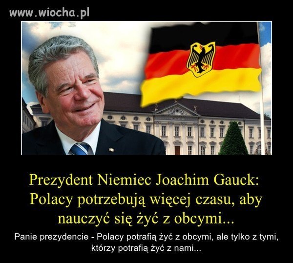 Zabłysnął wypowiedzią.