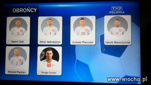 TVP nie miała zdjęcia piłkarza reprezentacji, 