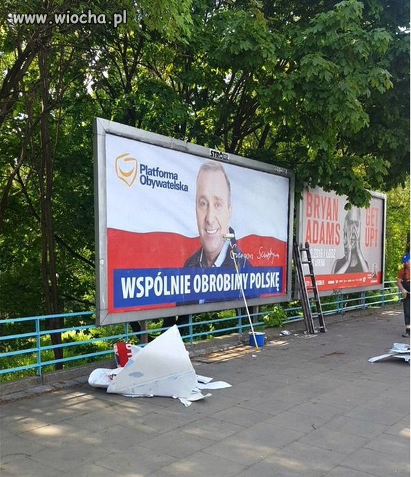 To nie fake,takie plakaty pojawiły się dzisiaj