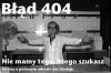 Błąd 404.
