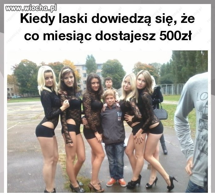 Kiedy bezmózgi dowiedzą się że dostajesz +500  