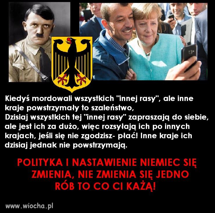Niemcy - różne poglądy, nastawienie to samo...