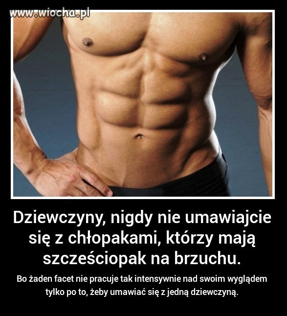 Męski sześciopak