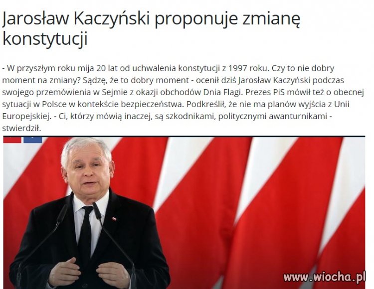 Zmiana konstytucji 
