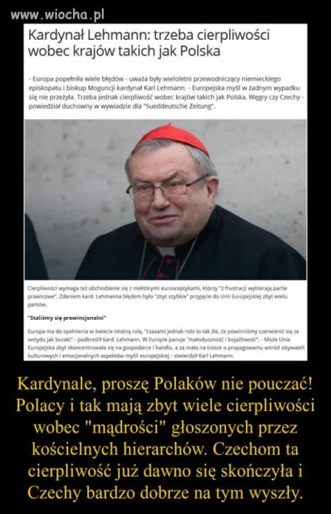 Kiedyś i u nas skończy się cierpliwość