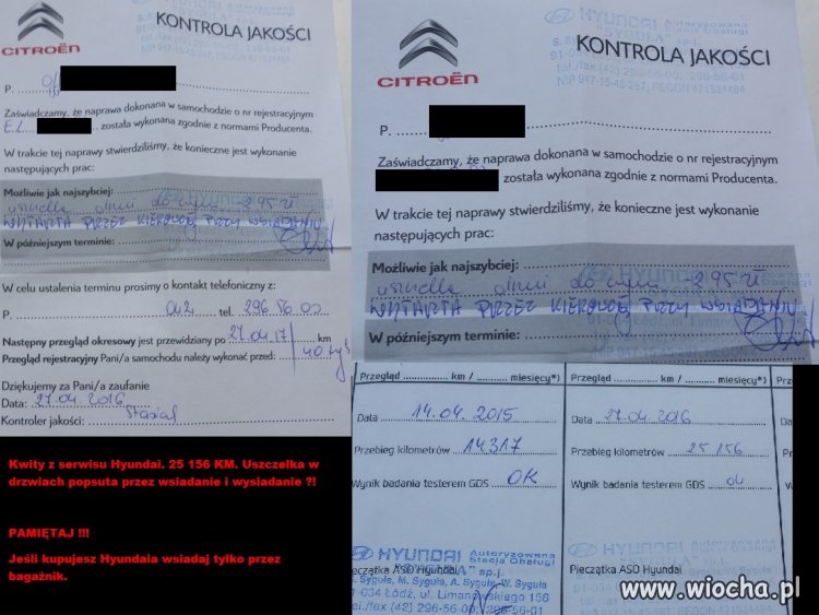 Próba naciągnięcia czy słaba jakość materiałów ?