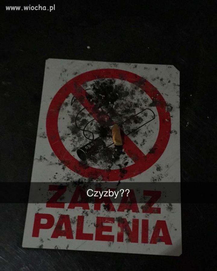 Zakaz palenia
