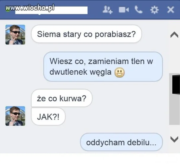 Zamiana tlenu 