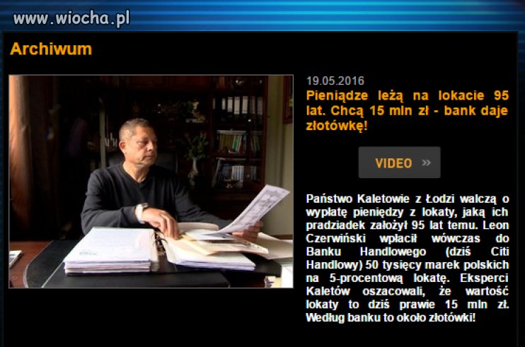 A W Polsce po staremu