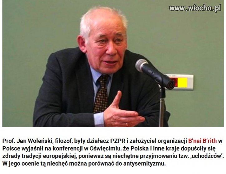 Kolejny mądry profesorek...