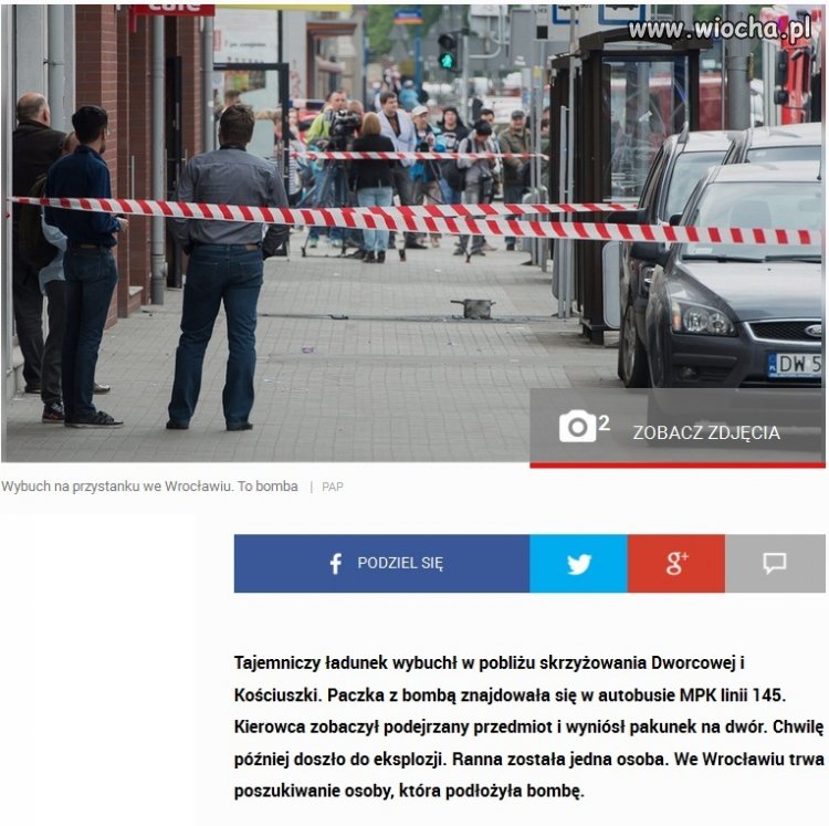 Bomba w autobusie.