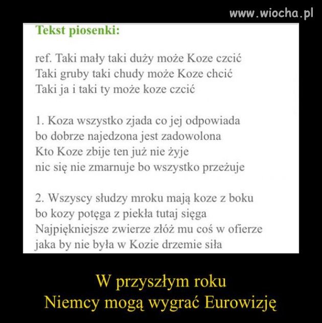 Taka propozycja