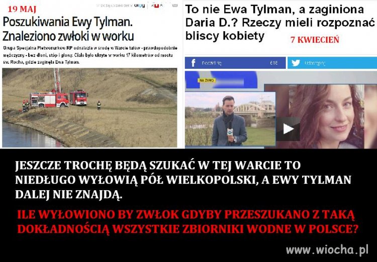 Wyłowiono drugie zwłoki na przełomie trochę