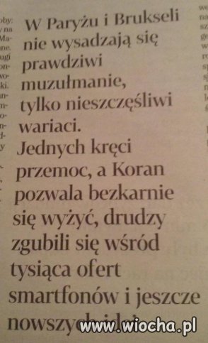 Gazeta Wyborcza-kto to jeszcze czyta ???