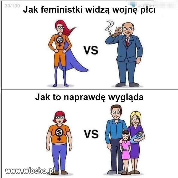 Feministki vs rzeczywistość