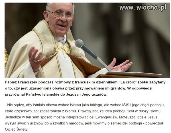 Mądrości Franciszka.