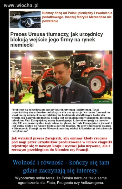 Polityka polityce nierówna