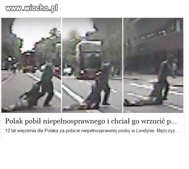 Polak bestia w Londynie
