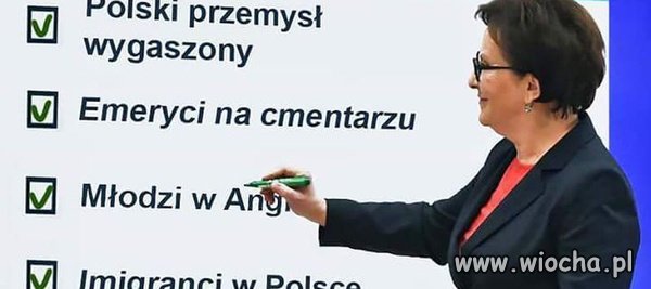 Odfajkowane.