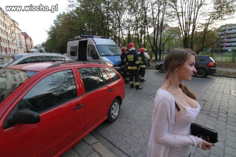 Po czołowym zderzeniu...