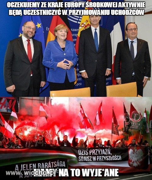 Postępowi europejscy politycy oczekują od nas... 