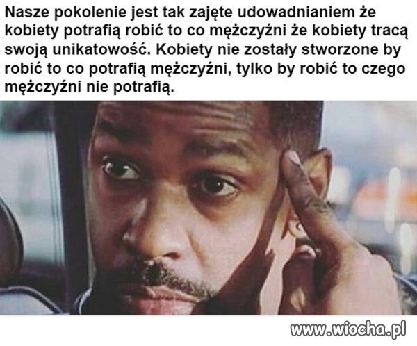 Feministki nie potrafią widocznie robić tego
