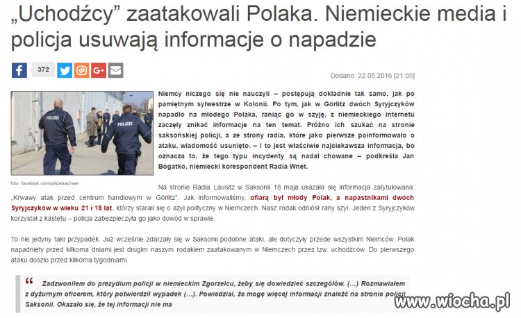 Niemieckie psy dalej tuszują 