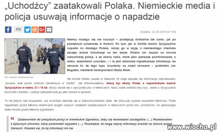 Niemieckie psy dalej tuszują 