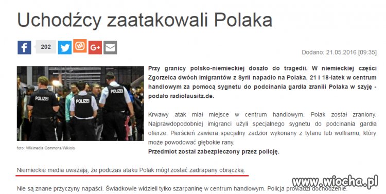 I znowu ci biedni uchodźcy 